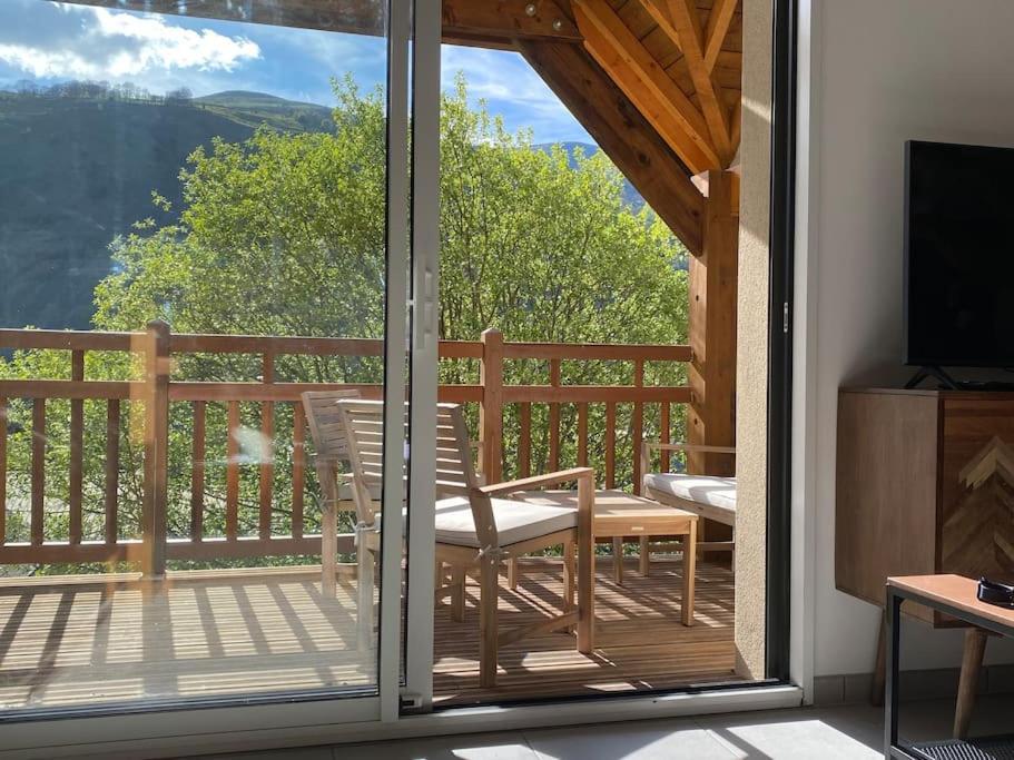 Charmant T4 Duplex Vue Montagne Loudenvielle Buitenkant foto